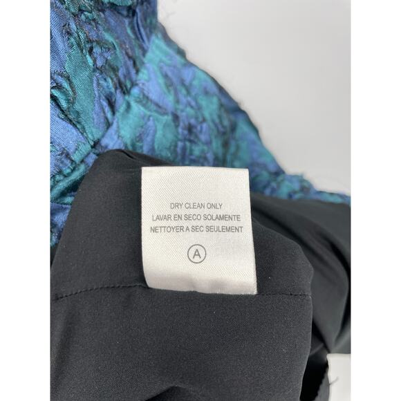 Sachin & Babi Dress Womens 2 Crystal Moon Blue Green High Low Cutout Back - Picture 13 of 15